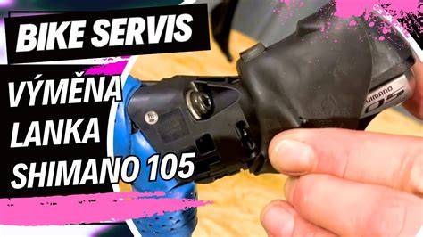 Schéma vedení řadicího lanka Shimano