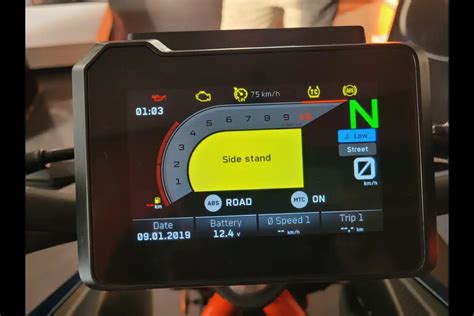Google Maps na TFT displeji KTM