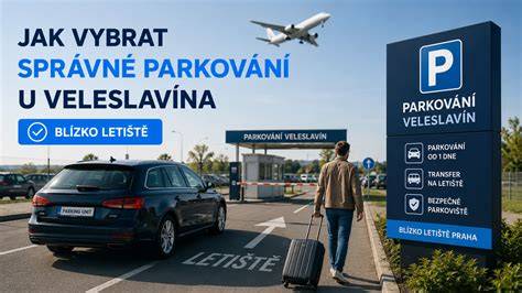 Vyhrazené parkování motorek u letiště
