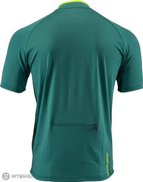 zelený MTB cyklodres v terénu
