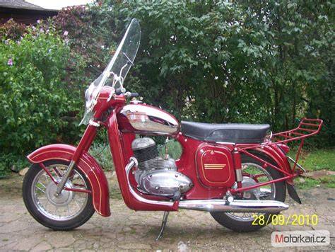 Jawa 250 Kývačka s pneumatikami