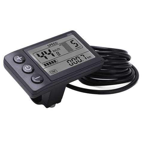 LCD displej elektrokola ovládání