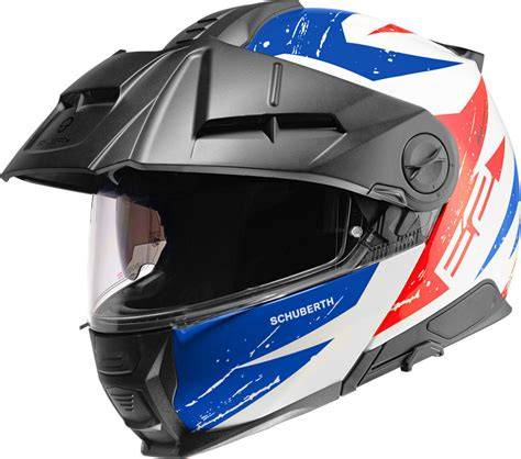 Schuberth E2 na cestovním enduru