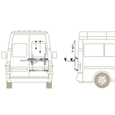 Mercedes Sprinter zadní nosič kol křídlové dveře