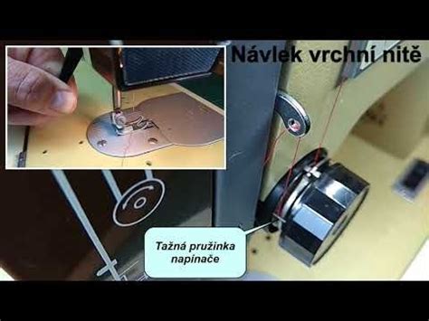 Schéma reostatového pedálu šicího stroje
