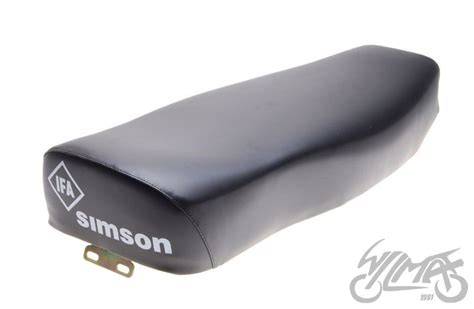 Sedlo Simson S51 černé