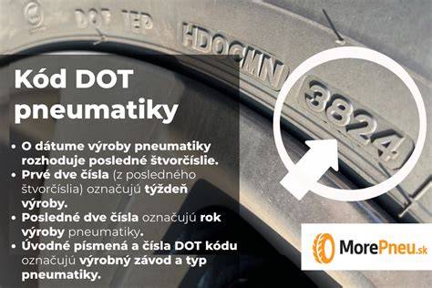 DOT kód na bočnici motocyklové pneumatiky