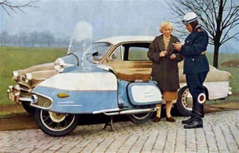 Jawa Nanuk policejní motocykl