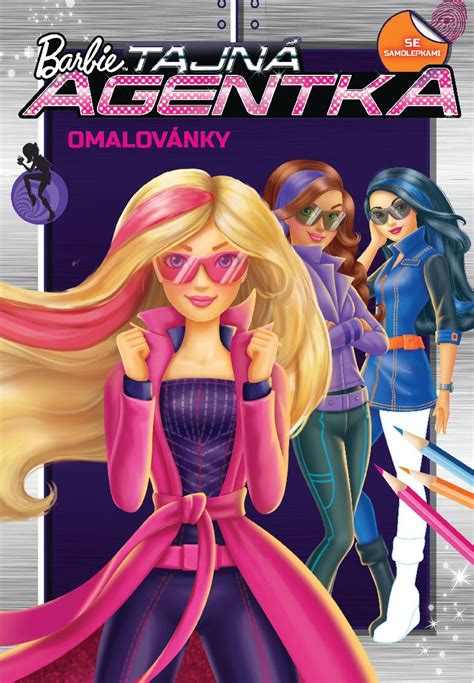 Barbie tajná agentka na růžové motorce