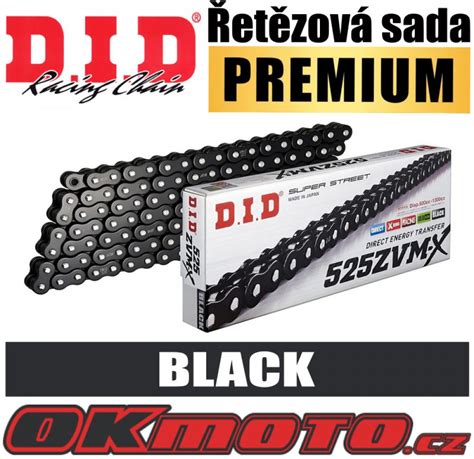 Řetězová sada D.I.D s rozetou