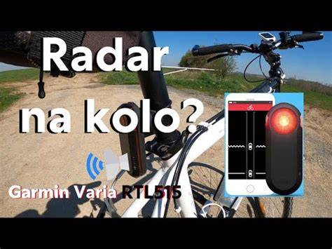 světla a radar na silničním kole