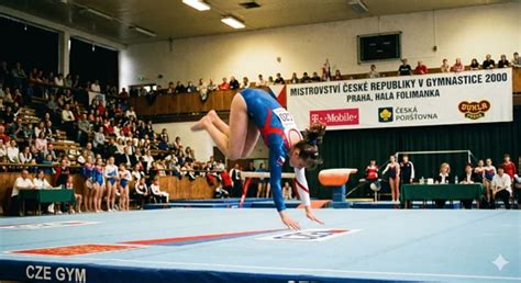 Gymnastky při společné sestavě