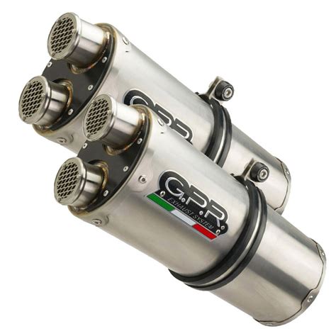 GPR dvojitý výfuk Aprilia Caponord