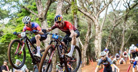 Mapa světových zastávek MTB World Cup a XCO