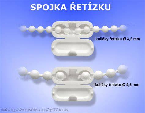 spojka kuličkového řetízku žaluzií