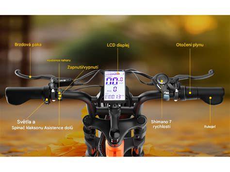 29palcové oranžové MTB v terénu