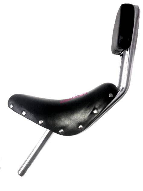 sedlo Chopper s opěrkou zad