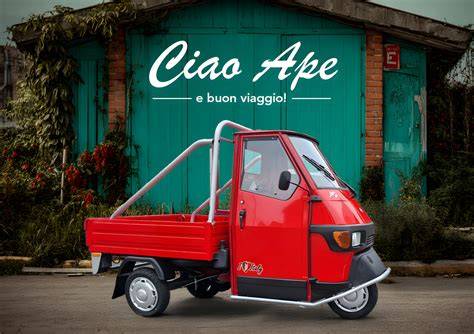 Historie výroby Piaggio Ape v Pontedeře