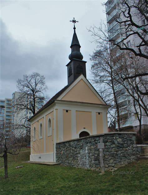 rozhledy z věže kaple Cyrila a Metoděje