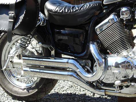 Yamaha Virago 535 laděné výfuky