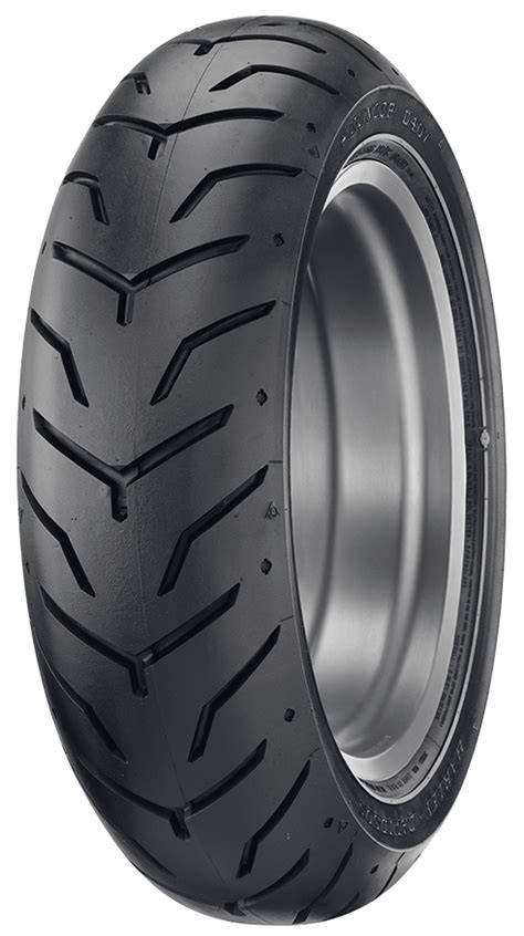zadní pneumatika Dunlop D407 pro Harley‑Davidson (grafika technických specifikací)
