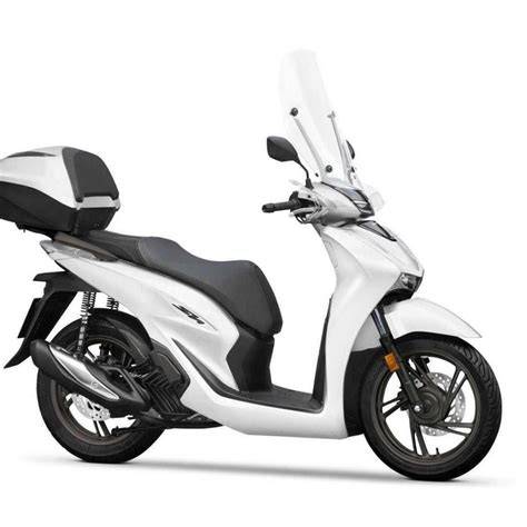 Honda SH 125i v městské dopravě (infografika)
