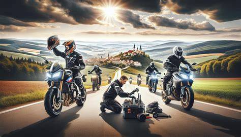 přehled různých typů kufrů na motocyklu