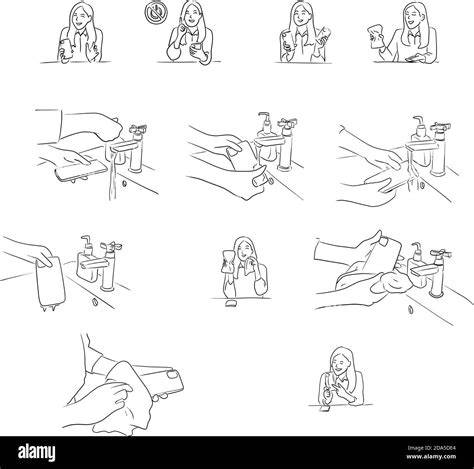 illustration: care and cleaning steps