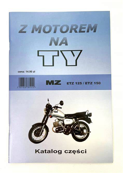 Rozkres náhradních dílů MZ ETZ 150