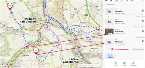 Motokeška mapy a trasy